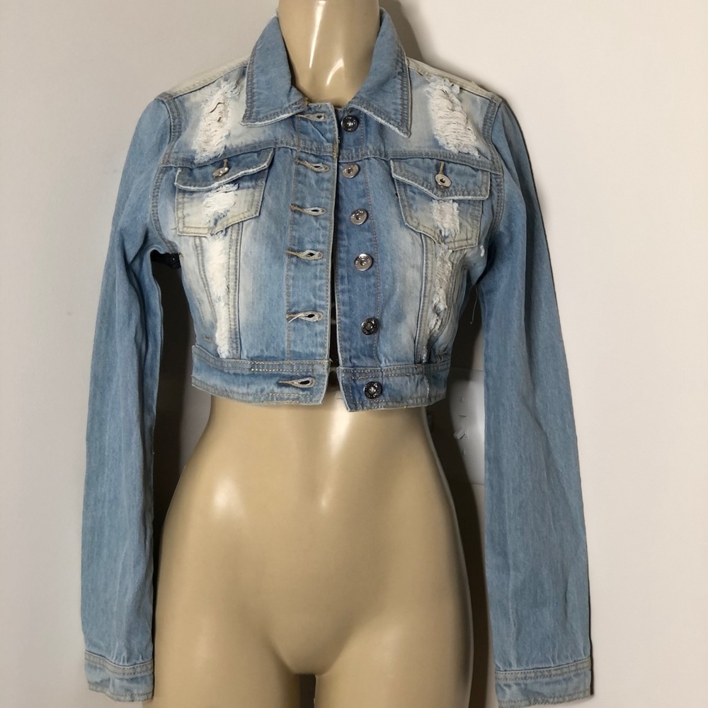 YMI denim jean jacket light blue